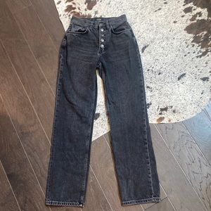 RAILS Topanga Straight in Graphite